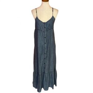 Free People Blue Maxi Dress